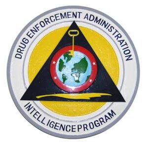 DEA Enforcement Admin Intel Program Official Seal Plaque
