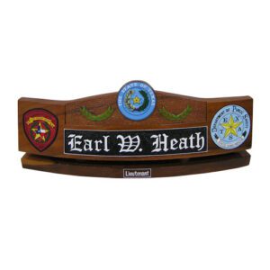 State of Texas Desk Name Plate