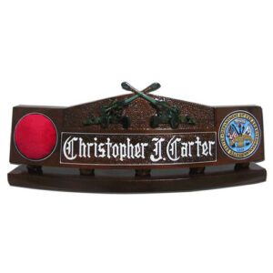 Army Artillery Guns Desk Name Plate