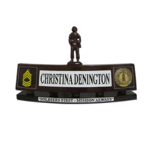 Army National Guard Desk Name Plate