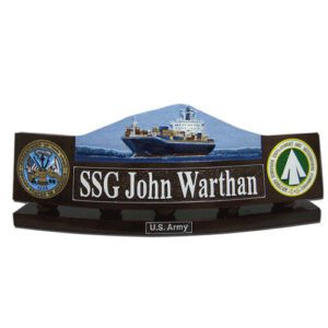 Army SDDC Desk Name Plate