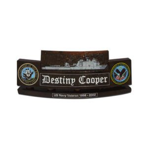Harpers Ferry Class LSD 49 Desk Name Plate