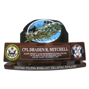 USMC ESG Desk Name Plate