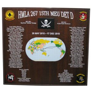 HMLA 267 Deployment Plaque 2010