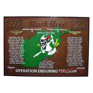 Dark Side 4th Marines 2011 Deployment Plaque