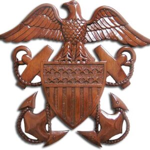 Navy Officer's Crest Insignia Plaque