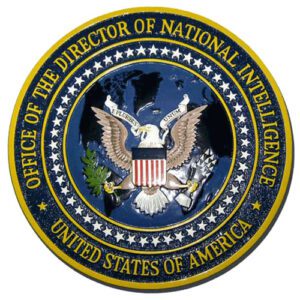 Director of National Intelligence (ODNI) Official Seal Plaque