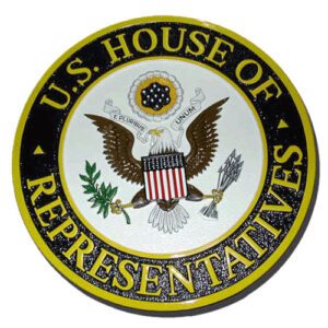 House of Representatives Offical Seal Plaque