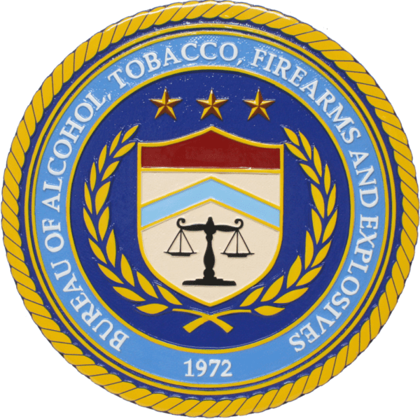 ATF Official Seal Plaque