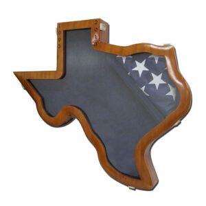 State of Texas Shaped Shadow Box
