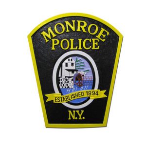 Monroe NY Police Patch Emblem