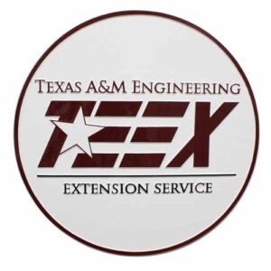 Texas A & M Engineering Extension Services Plaque