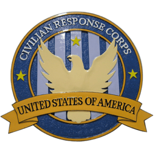 U.S. Civilian Response Corps Official Seal Plaque