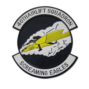 USAF 40th Airlift Squadron Emblem