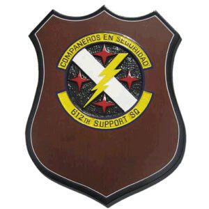USAF 612th Support Squadron Emblem