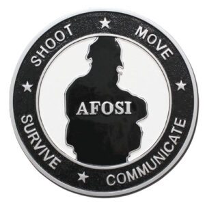 USAF Office of Special Investigation (AFOSI) Seal Wooden Plaque