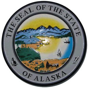 Alaska State Seal Plaque