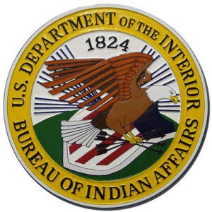 Bureau of Indian Affairs Official Seal Plaque