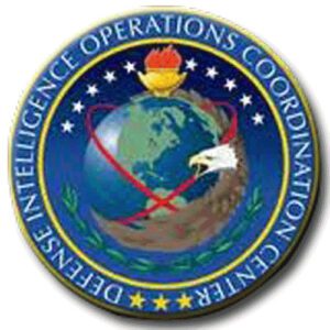 Defense Intelligence Operations Coordination Center Official Plaque