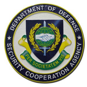 DOD Security Cooperation Agency Official Seal Plaque
