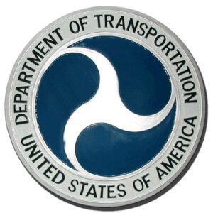 Department Of Transportation Official Seal Plaque