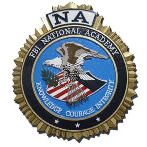 FBI National Academy Seal Plaque