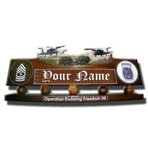 Army Humvee Desk Name Plate