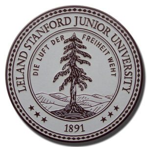 Leland Stanford Junior University Seal Wooden Plaque