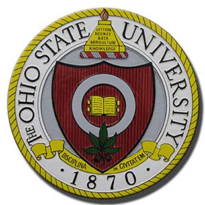 Ohio State University Seal Wooden Plaque
