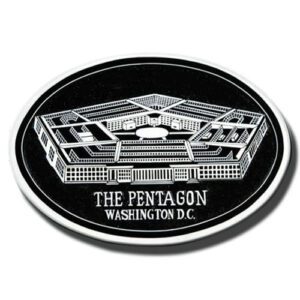 Pentagon Building Official Seal Plaque