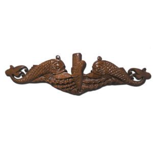 Submarine Warfare Pin Insignia Plaque