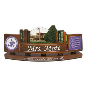 DOD Teachers Desk Nameplate Model 1