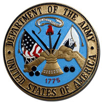 U.S. Army HDU Seal Plaque