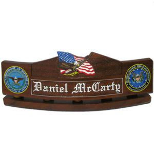 USMC Eagle & Flag Desk Name