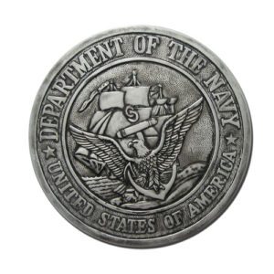 Navy Seal Silver Plaque