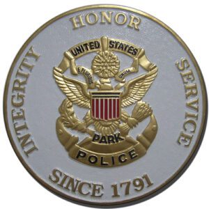 U.S. Park Police Official Plaque