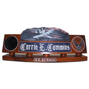 USAF A-10 Thunderbolt Desk Name Plate