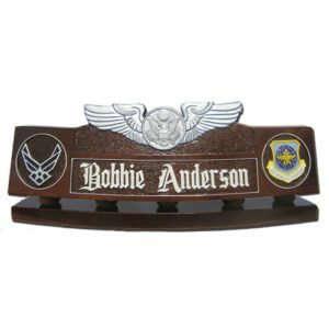USAF Enlisted Aircrew Badge Desk Name Plate