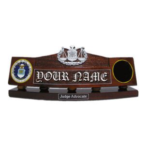 USAF Judge Advocate Desk Name Plate