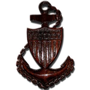 USCG CPO E7 Anchor Plaque