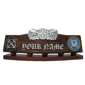 Coxswain Pin Desk Name Plate
