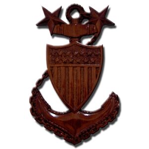 USCG MCPO E9 Anchor Plaque