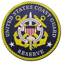 Coast Guard Reserve Seal Plaque