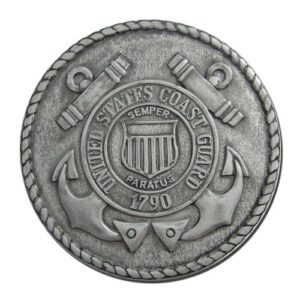 Coast Guard Seal Silver Plaque