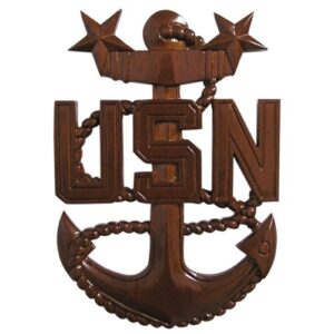 MCPO E9 Anchor Plaque