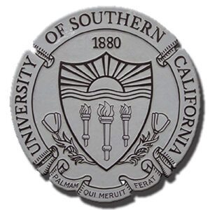 University of Southern California (USC) Seal Wooden Plaque