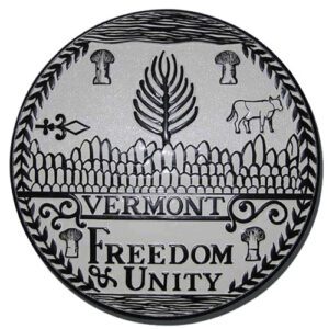Vermont State Seal Plaque