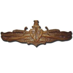 Navy Surface Warfare Officer Pin Wooden Plaque