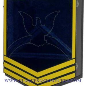 Coast Guard E-7 Retirement Shadow Box