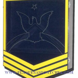 Coast Guard E-8 Retirement Shadow Box